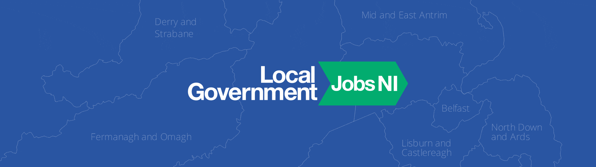 Local Government Jobs NI Website design main image